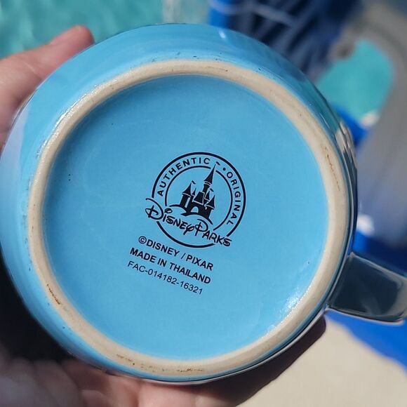 Disney Parks Pixar Finding Nemo “Mine Mine” Seagulls 3D Blue Coffee Mug Collecti - Picture 5 of 5